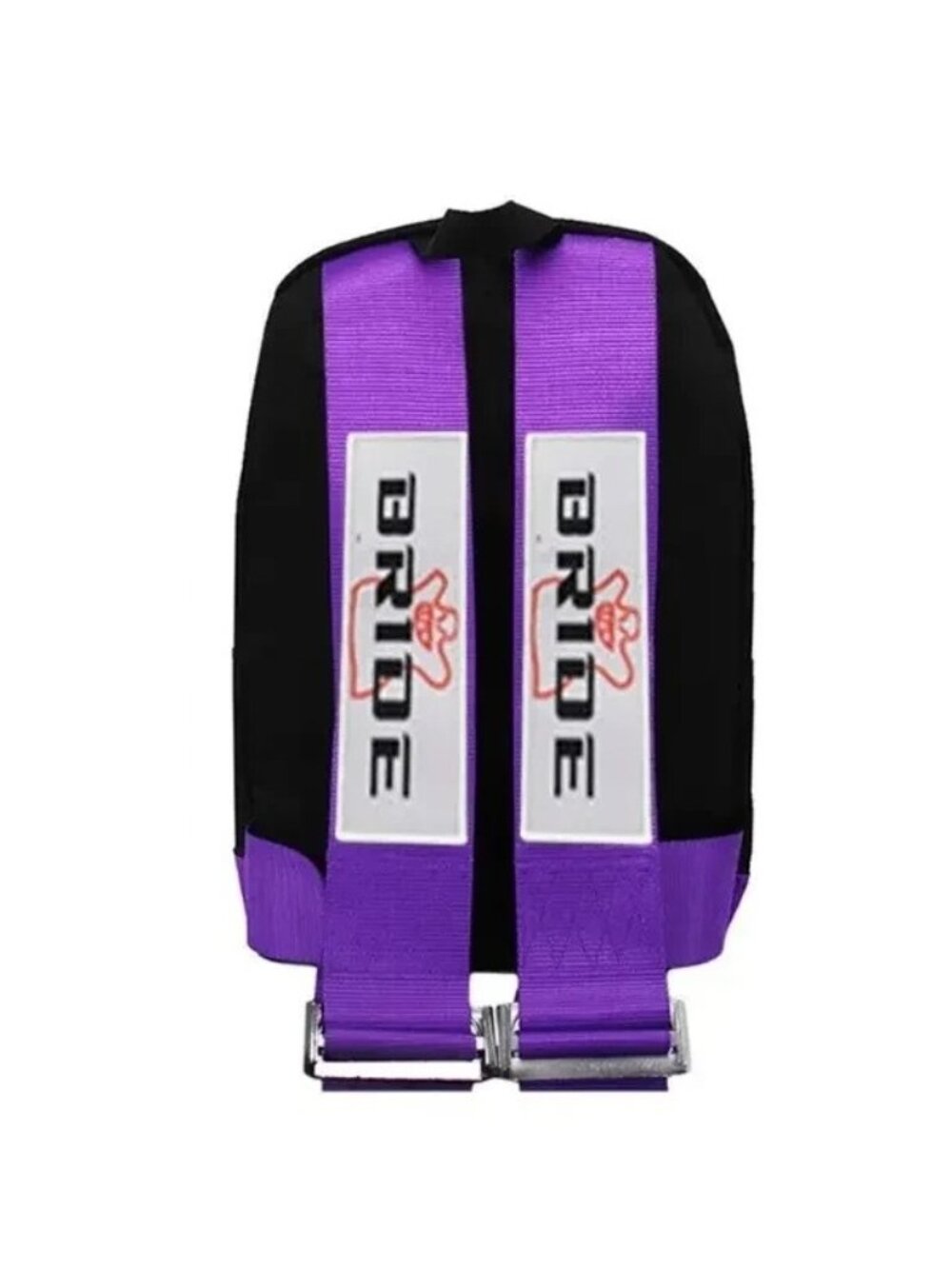 Brand New JDM Bride Racing Purple Harness Adjustable Shoulder Strap Backpack